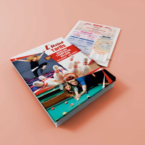 Flyer de tarifs recto verso pour l'Uzine