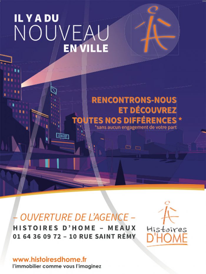 Histoire d'Home flyer recto nouveau en ville