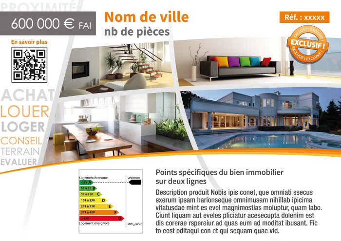 Histoire D'Home fiche vitrine vente ou location