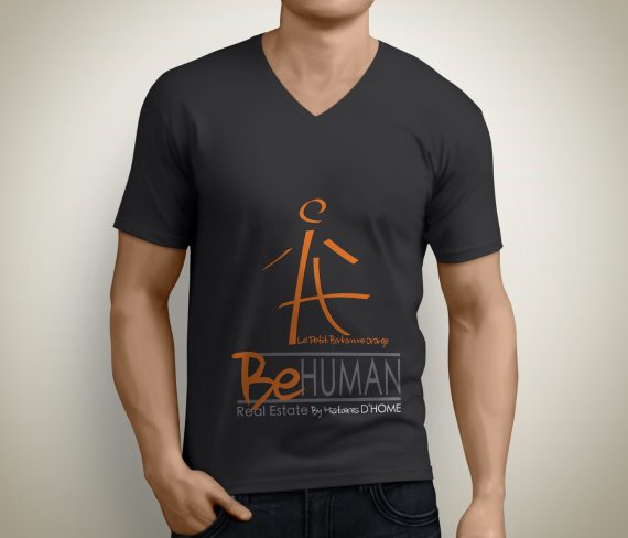 T-shirt personnalisés pour l'agence immobilière Histoires d'Home