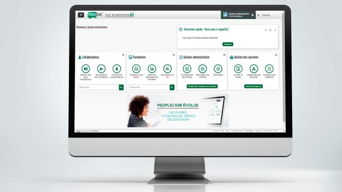 Mise en situation de la création d'une bannière web pour le site RH Crédit Agricole