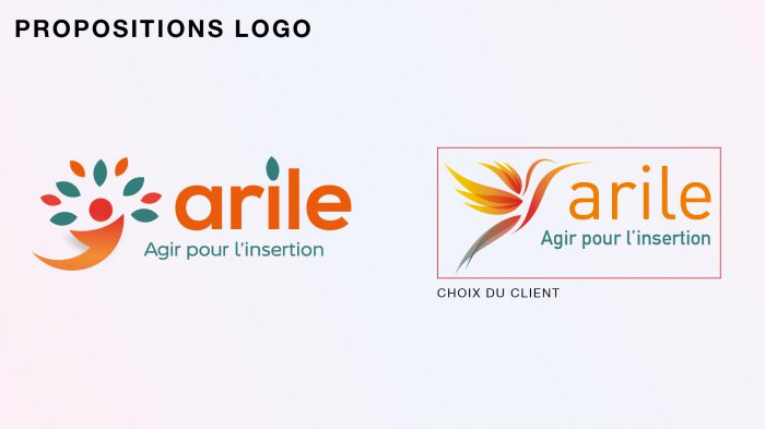 Propositions de logo pour l'association ARILE