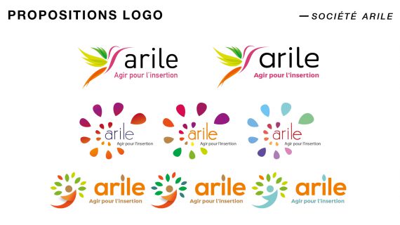 Propositions de logo pour l'association ARILE