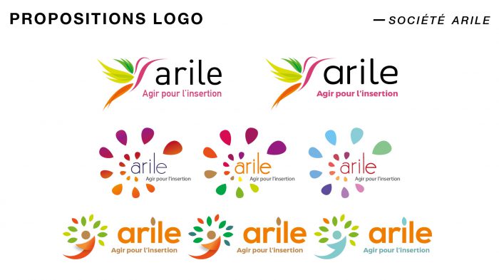 Propositions de logo pour l'association ARILE