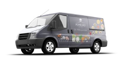 Covering sur camion pour la société Pomeuro à Maisoncelles-en-Brie