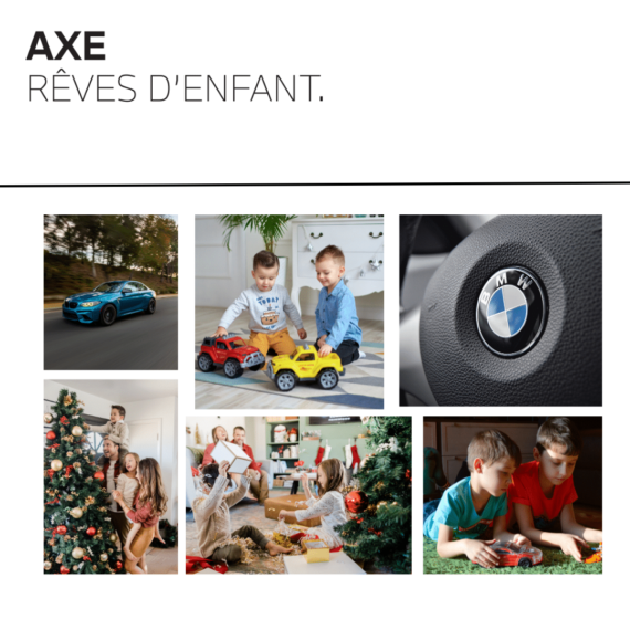 BMW axe créatif rêves d'enfant